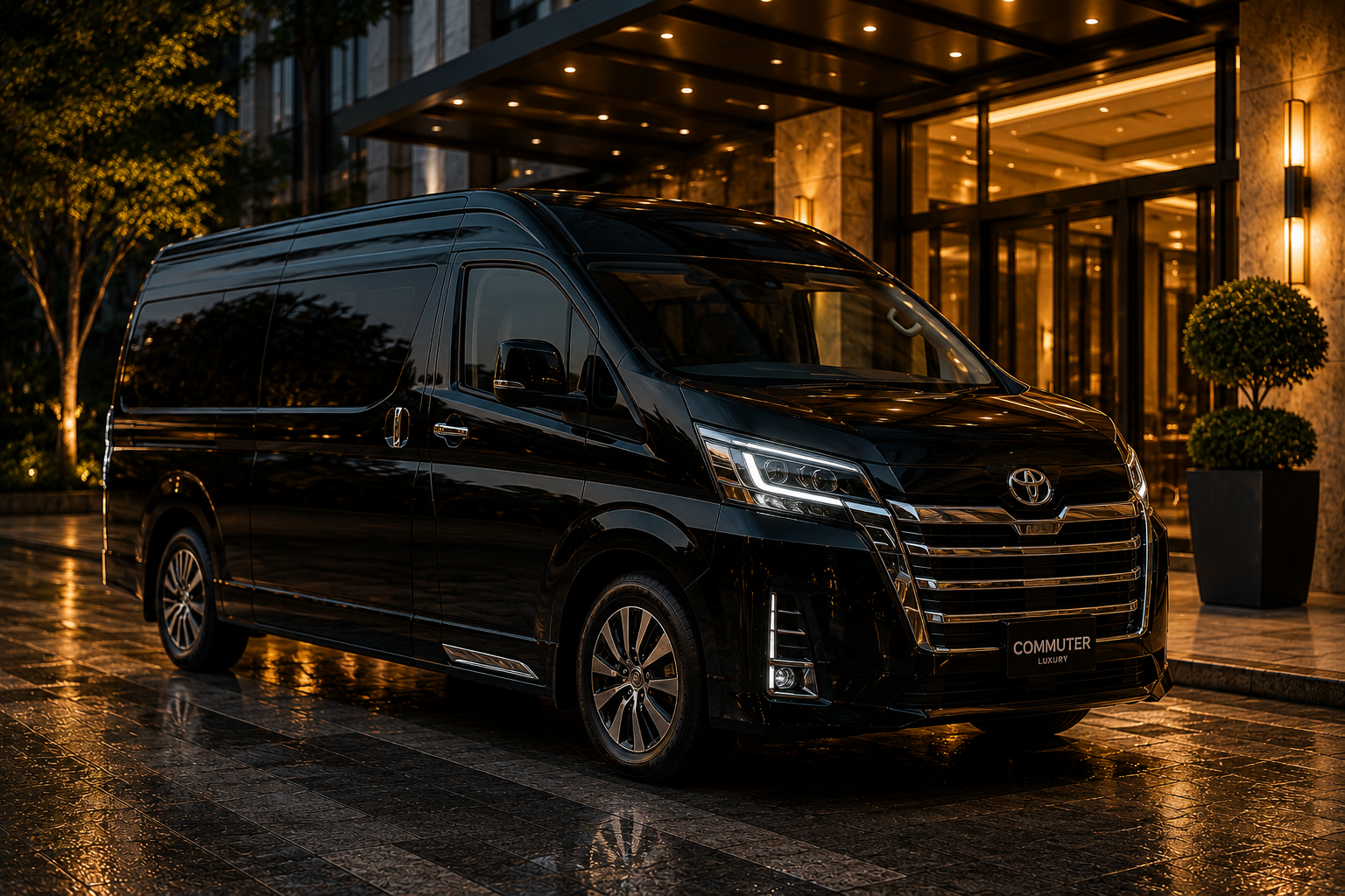 Toyota Commuter Luxury Spec