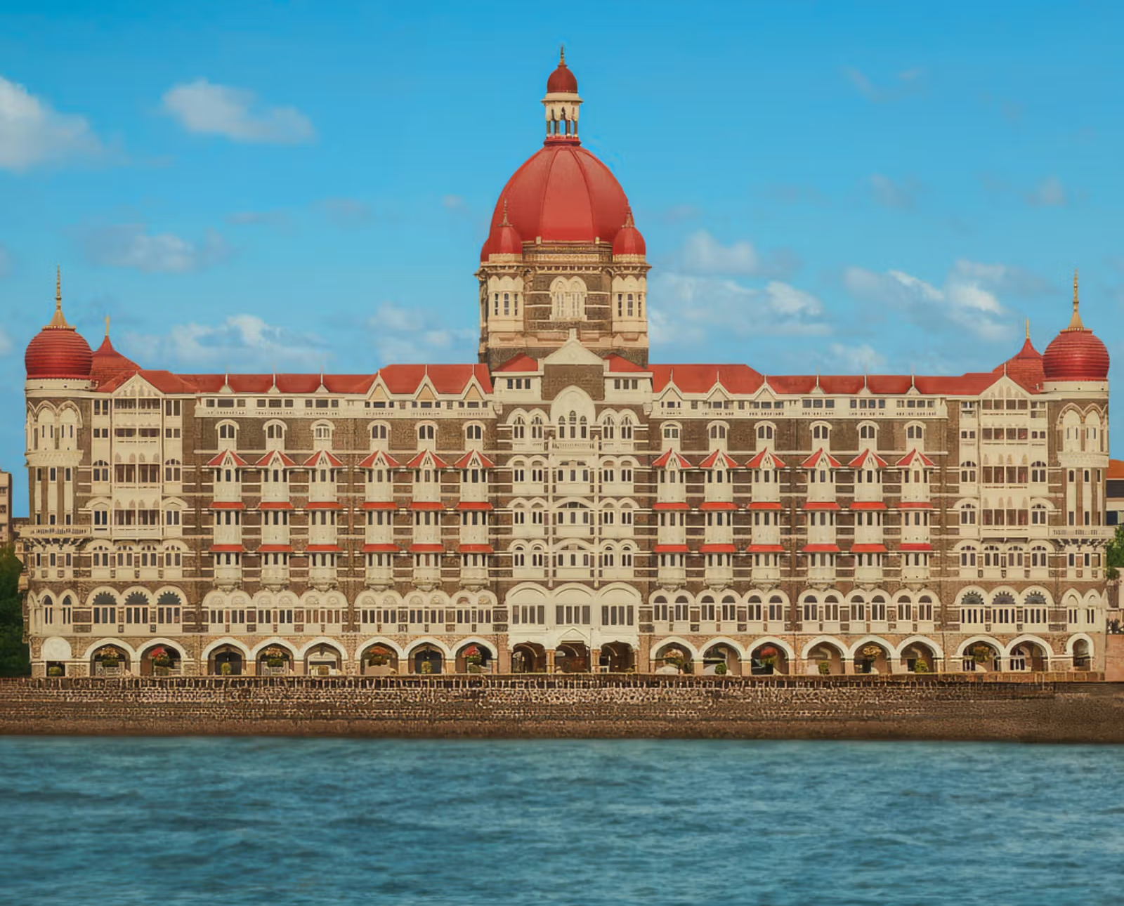 The Taj Mahal Palace Mumbai monumental heritage facade