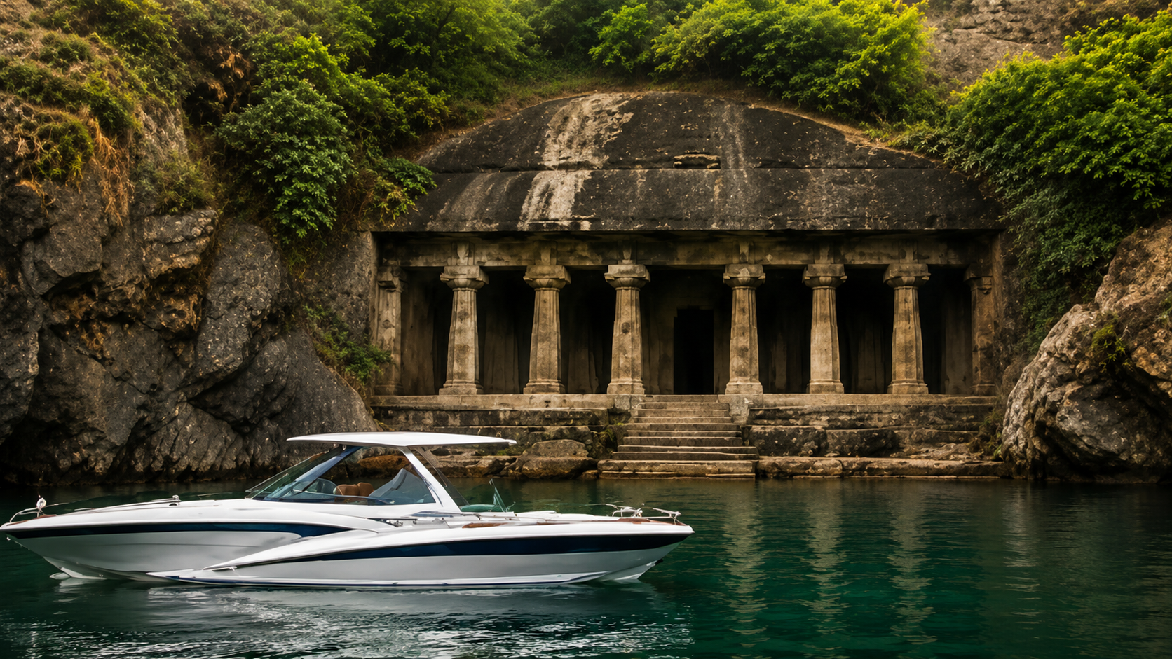 Elephanta by Private Speedboat