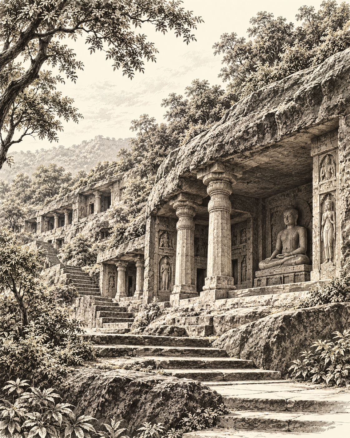 Sacred Stones & Silent Monks — Mumbai sightseeing experience